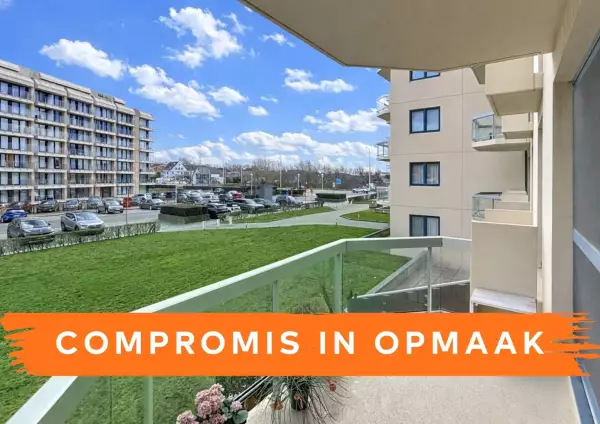 Appartement met zuidgericht terras nabij het strand te Nieuwpoort